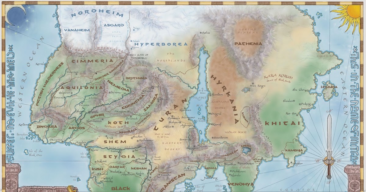 HeroPress: Map-A-Monday: Hyboria