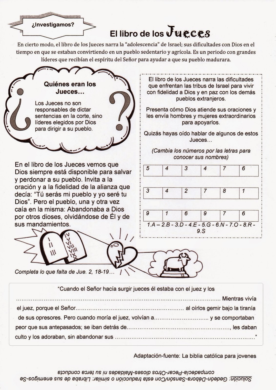 El Rincón de las Melli El libro de los Jueces