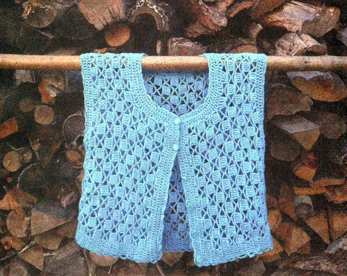 Вязаный жилет Vest - Crochet Вязаный жилет Vest - Crochet