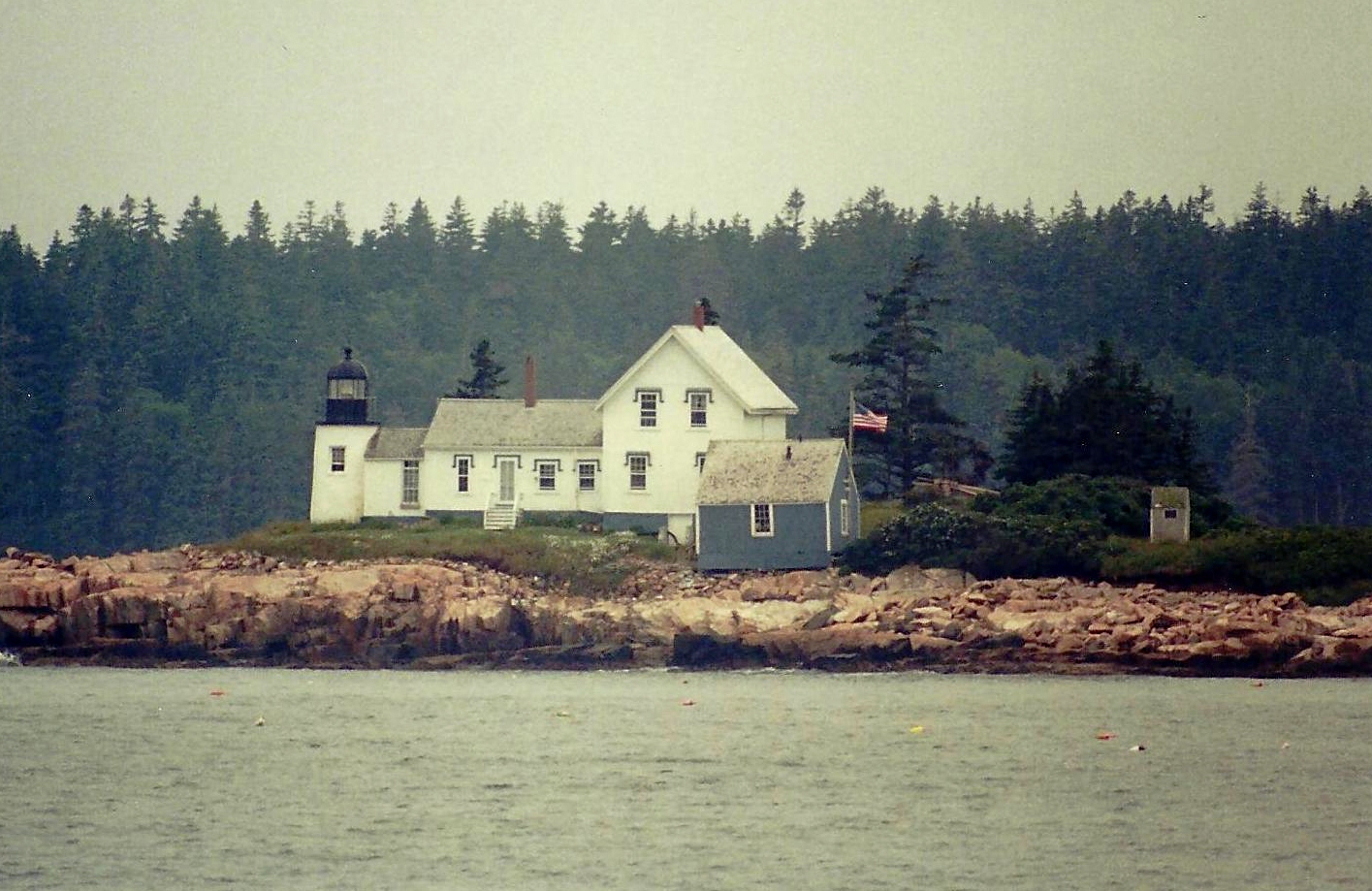 Al's Lighthouses Maine Winter Harbor Lighthouse