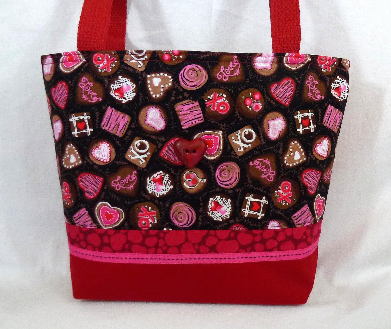 Leslie's Art and Sew Valentine Purses