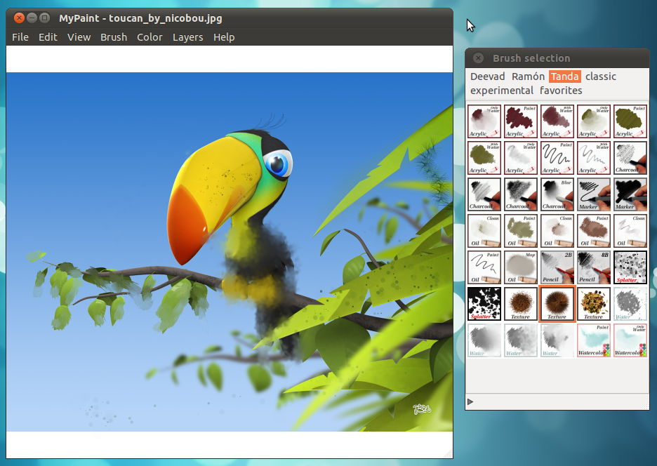 mypaint linux