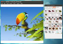painting software digital mypaint professional ubuntu linux application damaged bird welcome