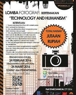 Lomba Fotografi - Technology and Humanism Lomba Fotografi - Technology and Humanism