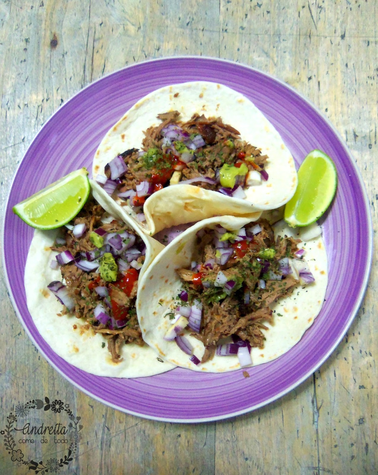 Tacos de borrego Andreíta come de todo