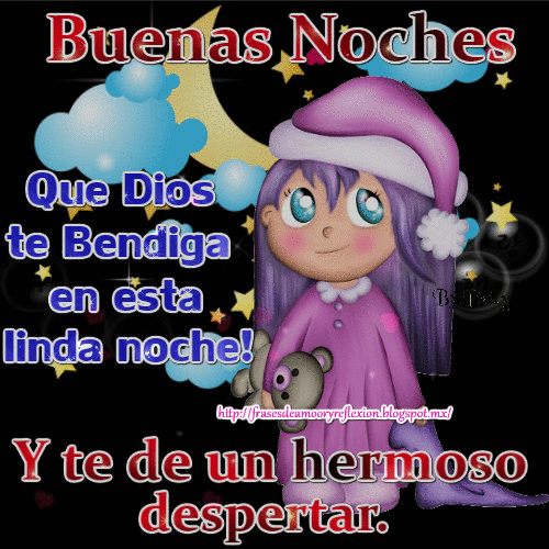 Buenas noches Frases de Amor y Reflexión.: Buenas Noches