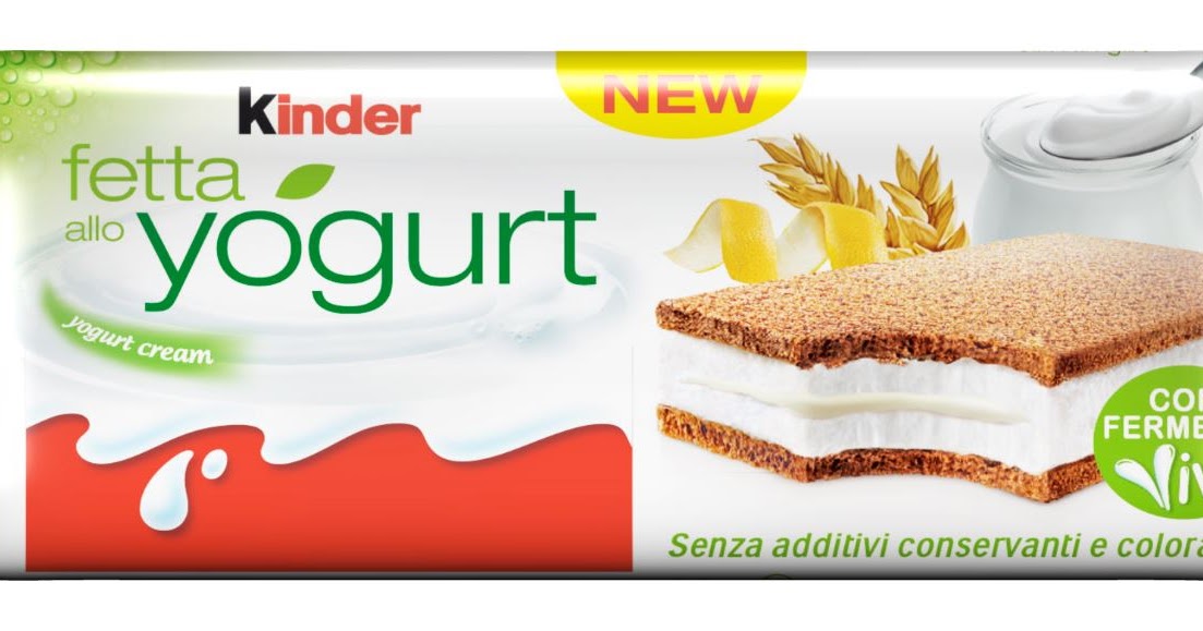 Golden Backstage Kinder Fetta allo Yogurt, una fresca novità nel banco