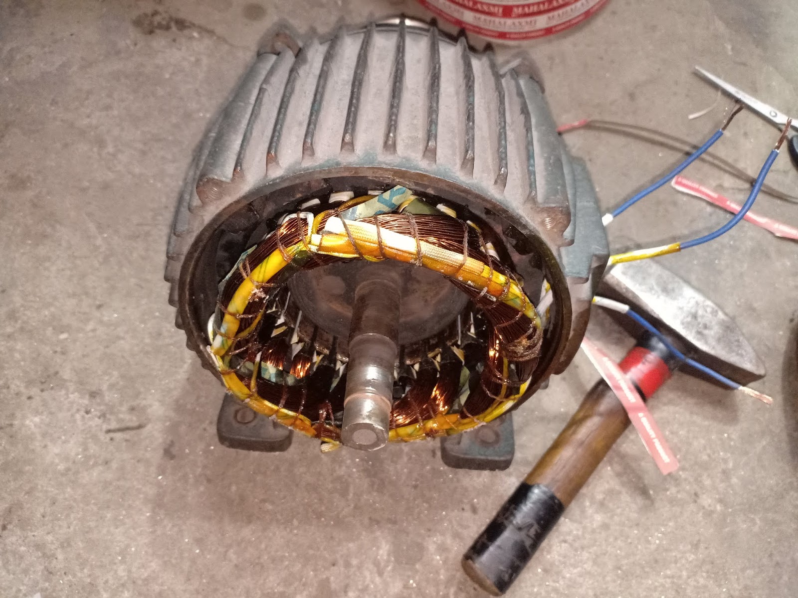 How to run ThreePhase Motor on SinglePhase Power.