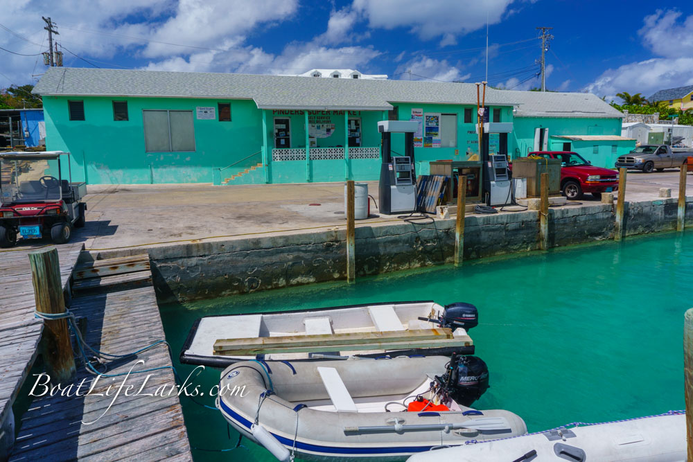 Grocery Shopping Spanish Wells, Eleuthera Boat Life Larks SV Dulcinea