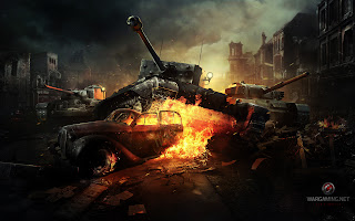 Tanks in Destroyed City World of Tanks HD Wallpaper