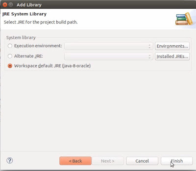 Eclipse - Workspace default Eclipse - Opção default