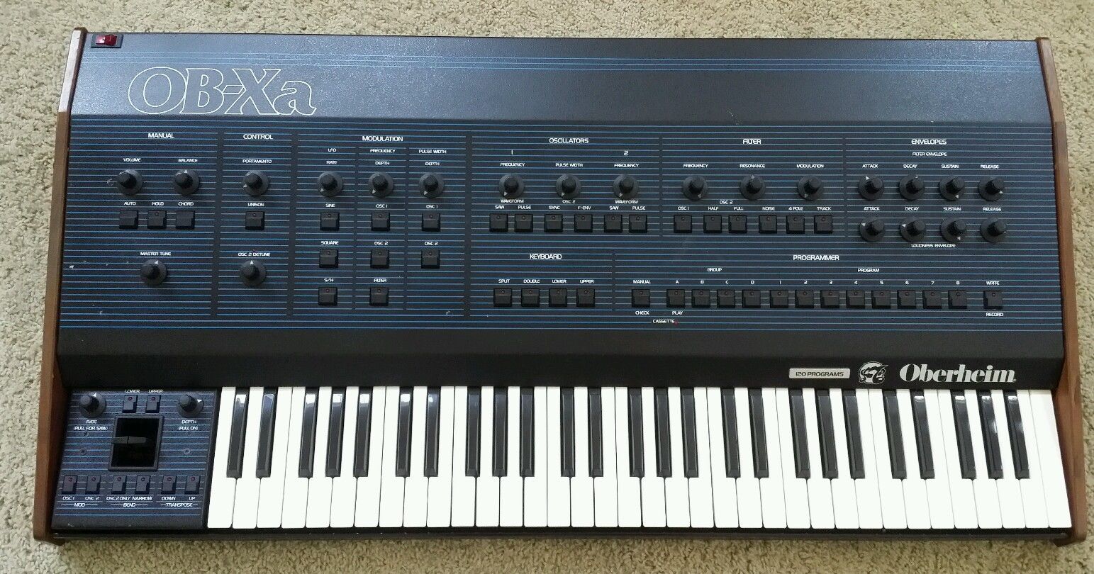 MATRIXSYNTH Oberheim OBXa 8 Voice Analog Synthesizer