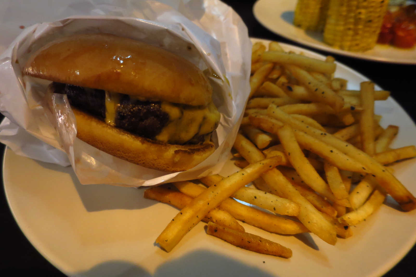 Small Potatoes Make The Steak Look Bigger The Highland beef burger