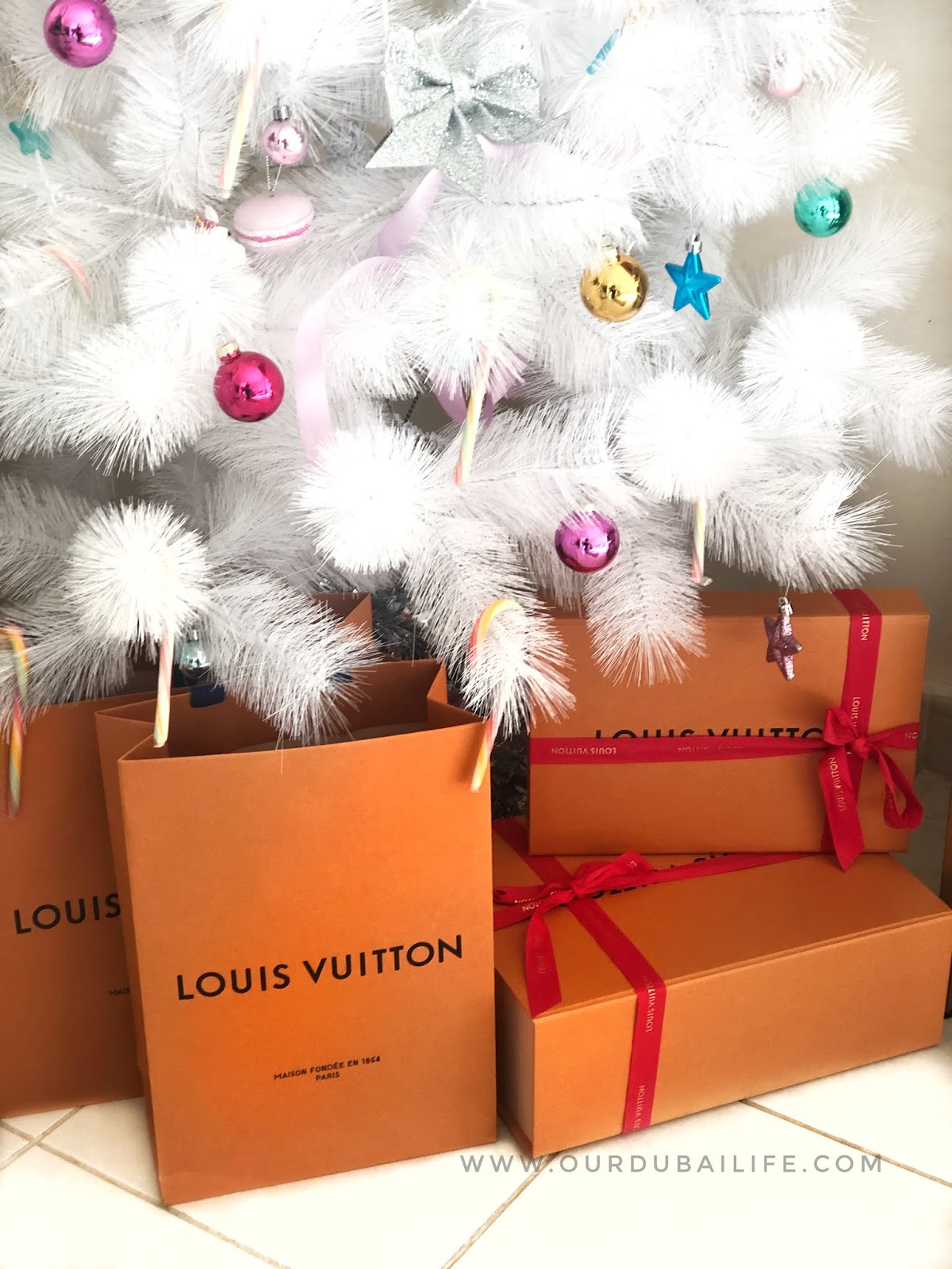 Louis Vuitton XMAS Haul Reveal Our Dubai Life