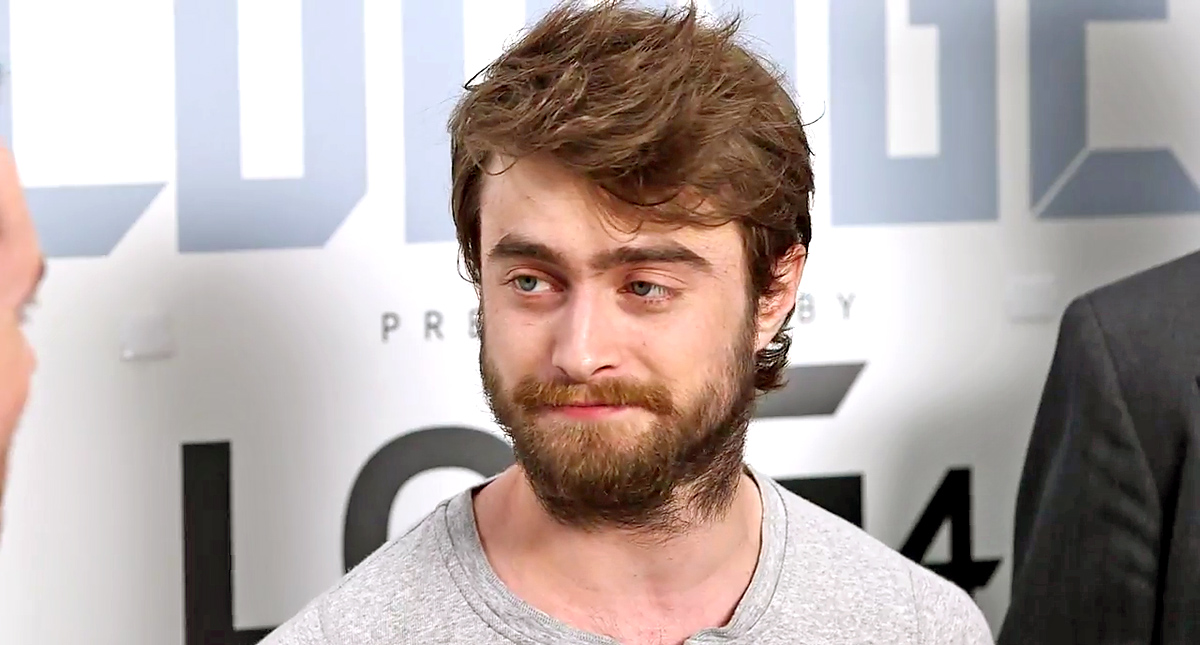 . Daniel Radcliffe, não foi na préestreia da peça teatral de “Harry Potter and the Cursed Child”.
