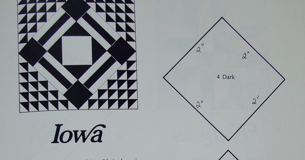 A Little Bit of British from Across The Pond 15 Iowa State Quilt Square