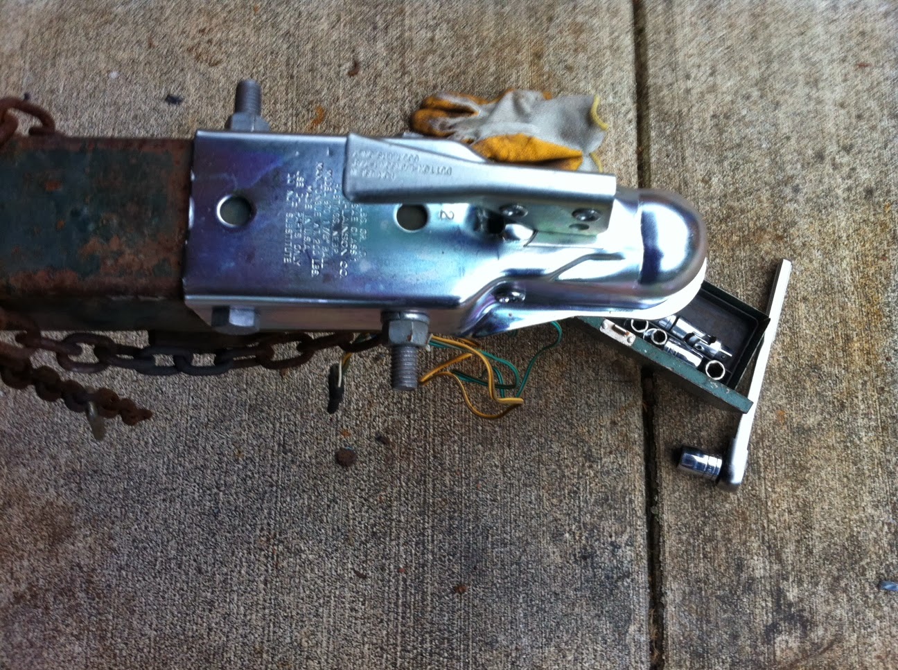 Tanzer 16 Broken Coupler