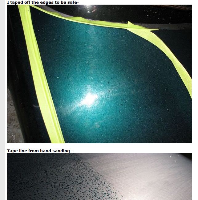 KALEX CAR DETAILING An expert shows how he removed orange peel paint