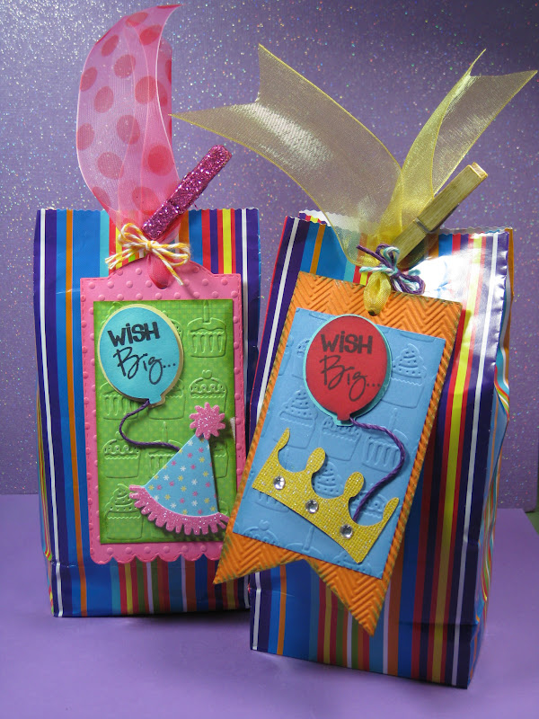 In the Pink, Designs by Cathryn: Goody Bag Tags
