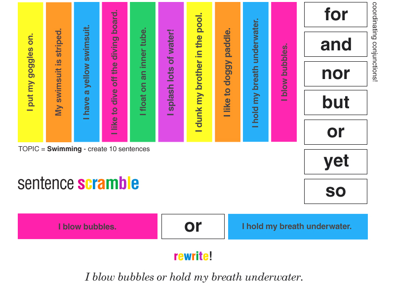 e-is-for-explore-sentence-scramble