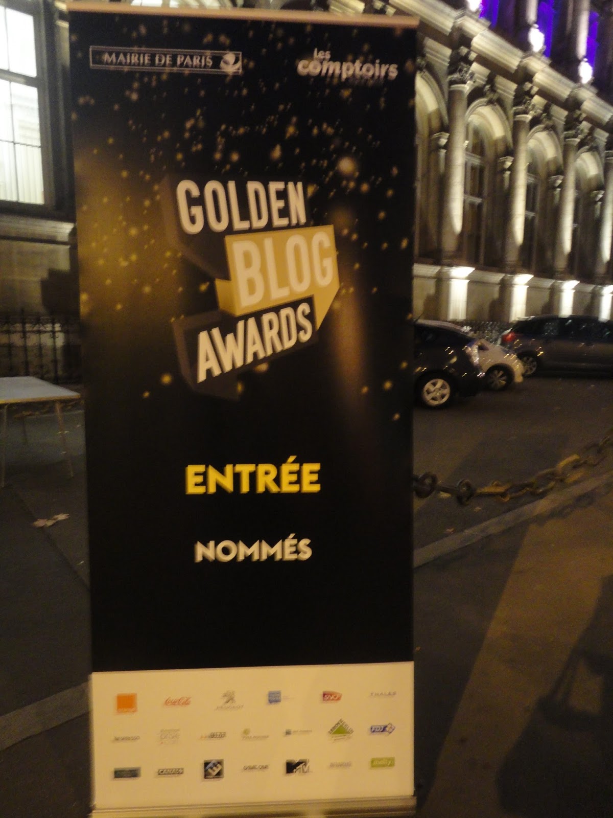 Soirée des Golden Blog Awards 6 
