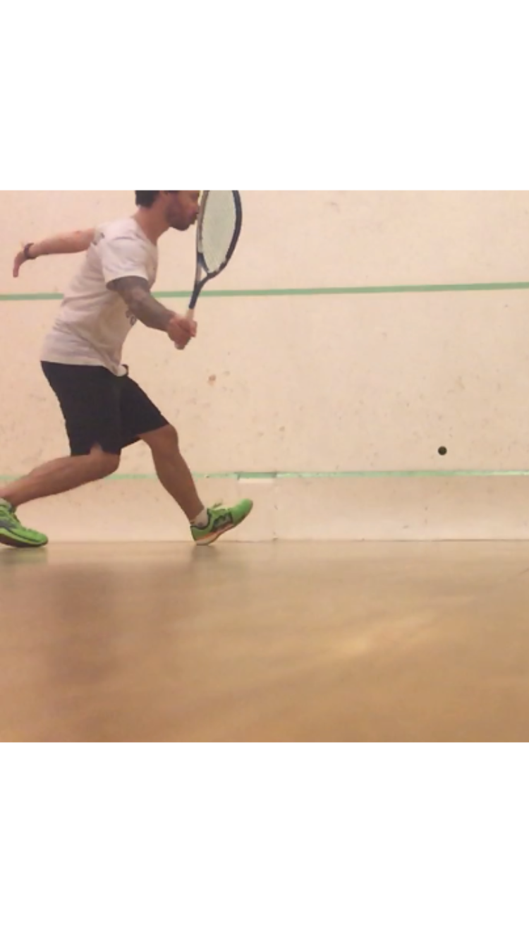 SERIOUS SQUASH Footwork In The Front Forehand Corner