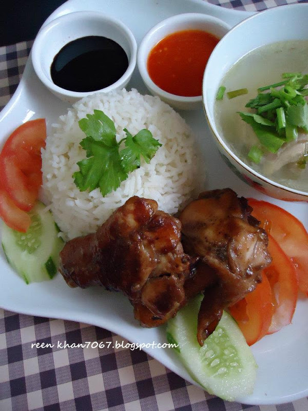 Air Tangan Reen Khan: Nasi Ayam Black Pepper