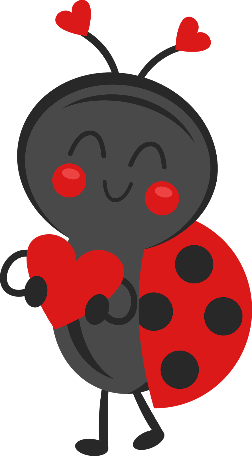valentine ladybug clip art - photo #34