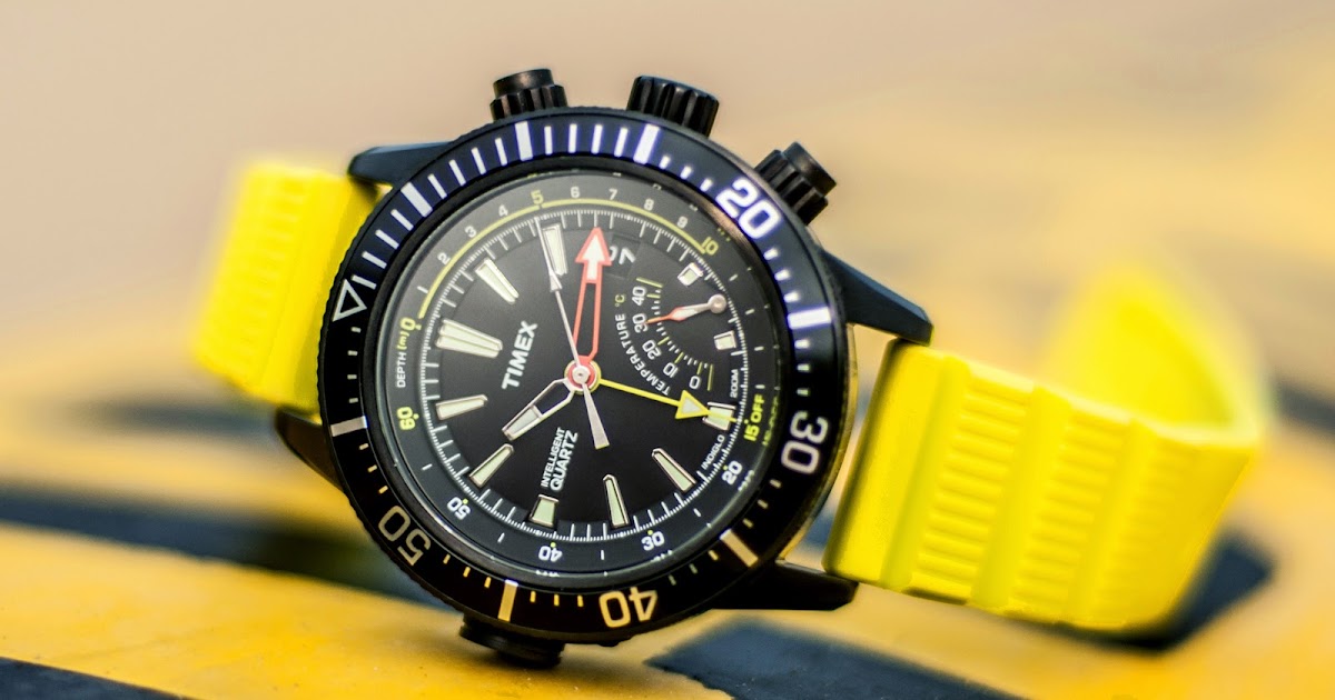 timex depth gauge watch
