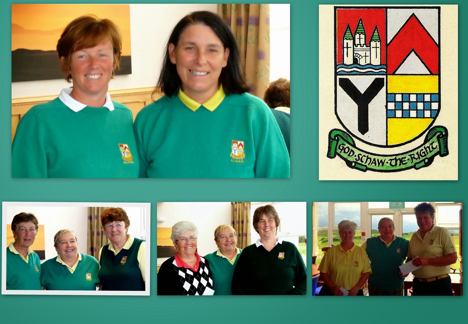AYRSHIRE GOLF WOMANS WEST OF SCOTLAND COUNTY FOURSOMES FINALS Four Ayrshire pairings in the