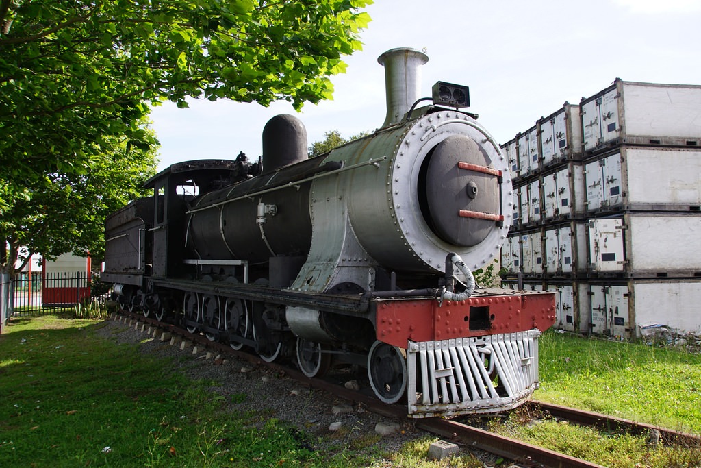 old STEAM in South Africa Entrance to Transport