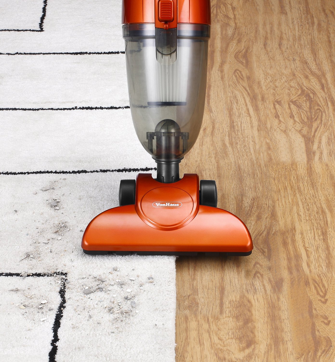 Best Dust Buster Review For ‘VonHaus 600W 2in1 Corded Upright Stick