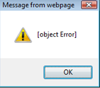 How to Fix ERROR Message - PopUp Web page Error Window | Solve Answer