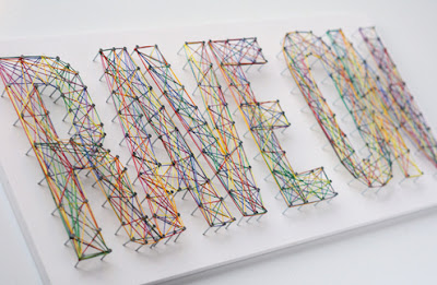 signed by tina: Diy String Art...