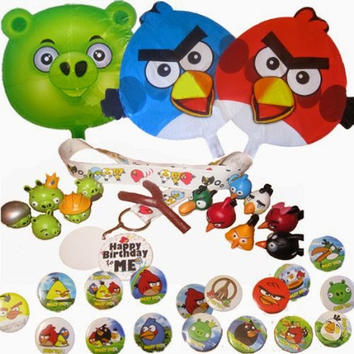 Angry Birds Cupcake Topper