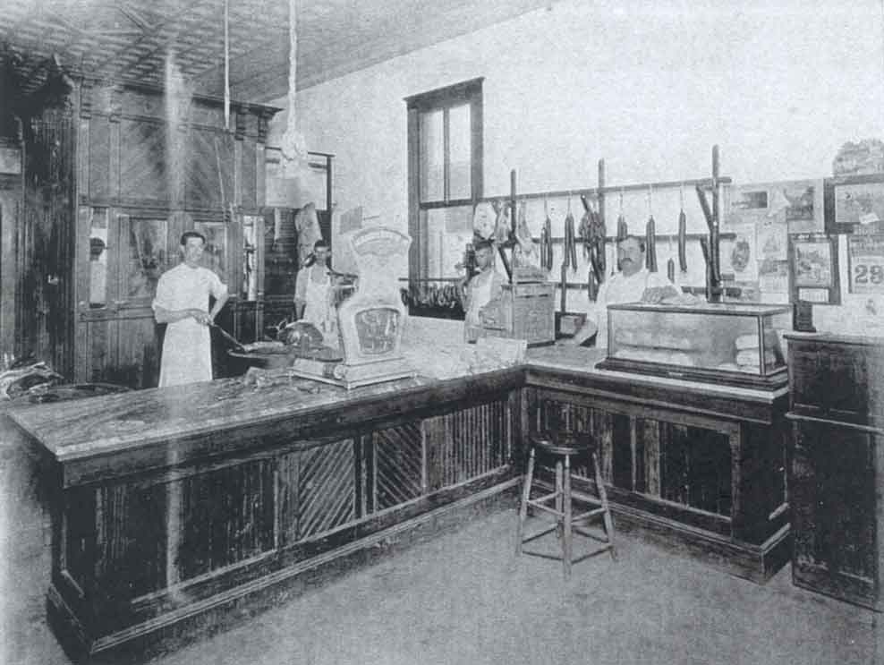 Joe Herring Jr. Henke Brothers Meat Market and a mysterious book on