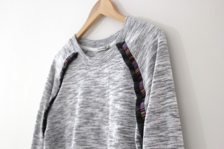 DIY ropa sudadera etnica