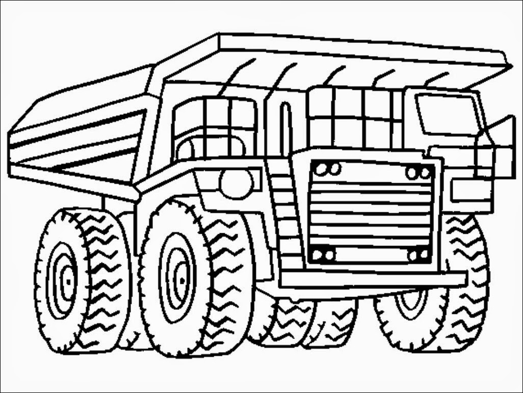 20+ Dump Truck Coloring Pages Homecolor Homecolor
