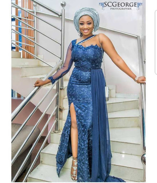 aso ebi lace styles for wedding