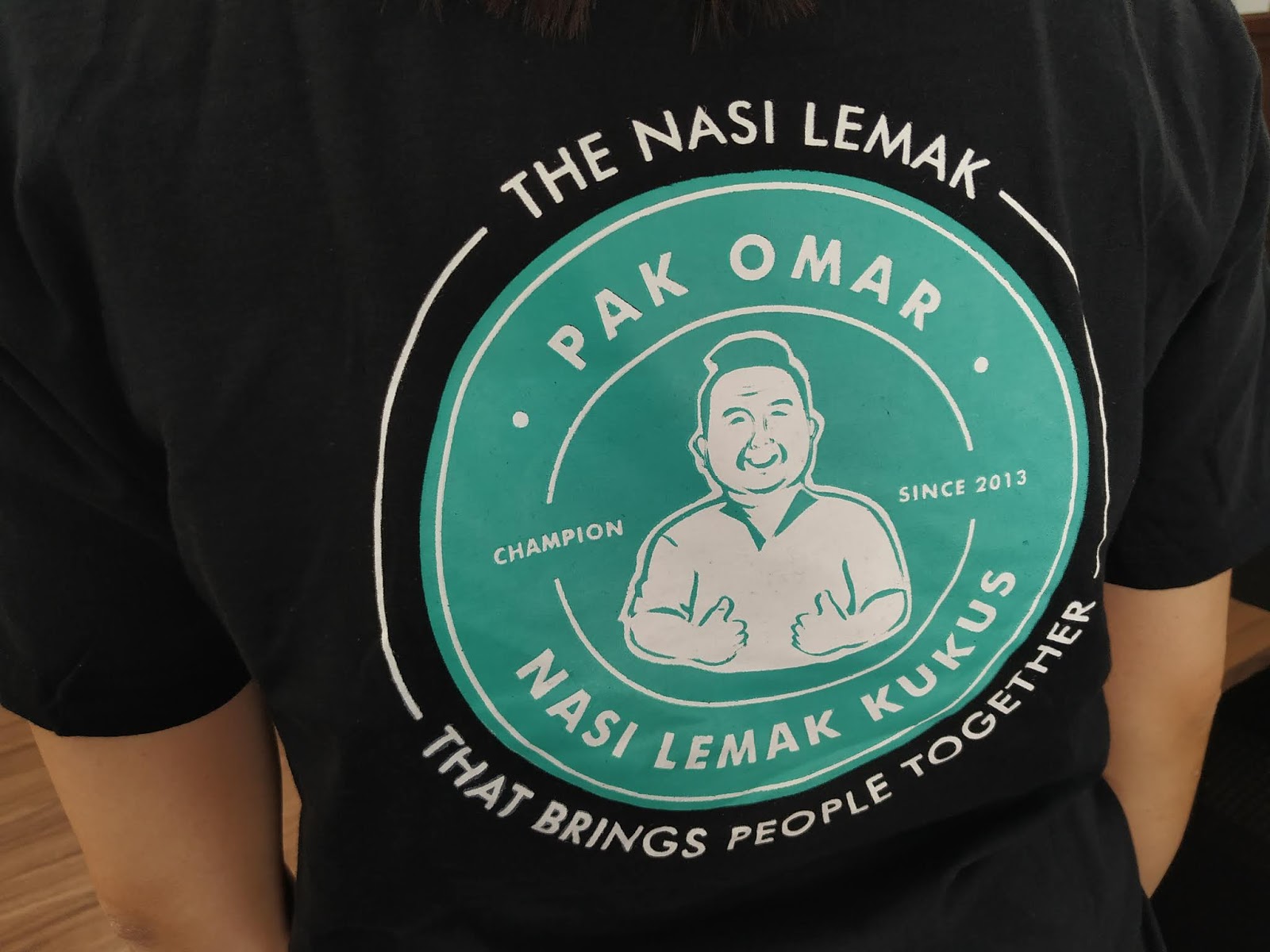 PAK OMAR CHAMPION NASI LEMAK, MEMANG CHAMPION SEJAK 2013!