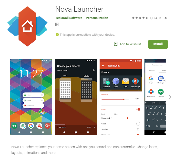 06 Top Android Advance Tricks You Should Know in 2019 Download and Install Nova Launcher for free from the Google Play Store