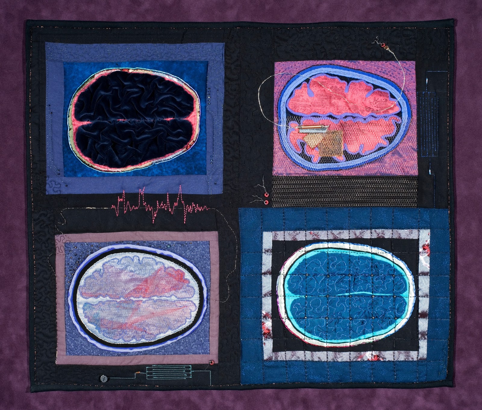 The Museum of Scientifically Accurate Fabric Brain Art
