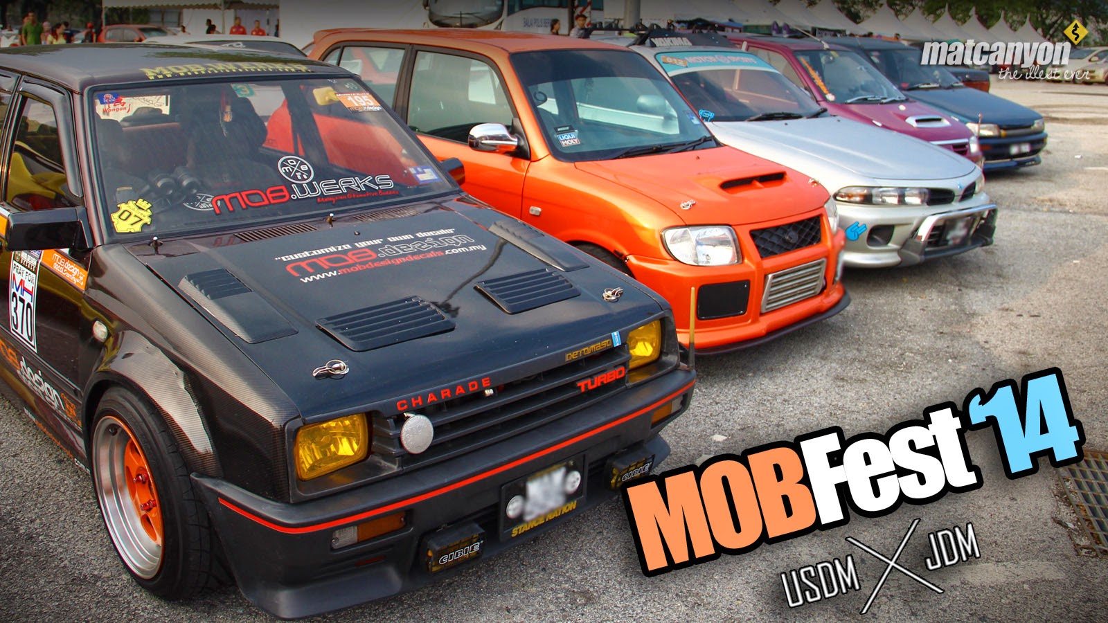 Mat Canyon MOBFest 2014 USDM x JDM Photo Coverage