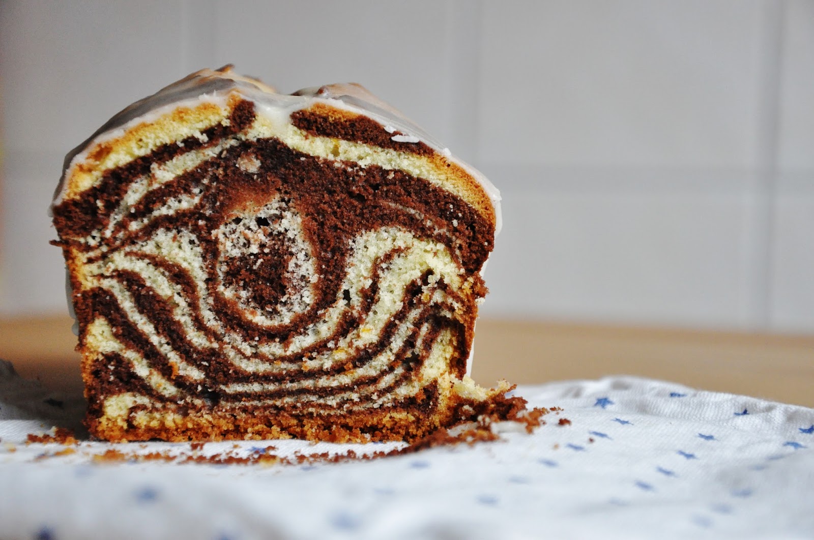 miss.sweetkitchen: Orangen-Zebra-Kuchen