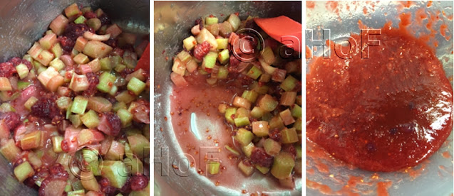 rhubarb, sauce, cooking rhubarb, dessert, how to