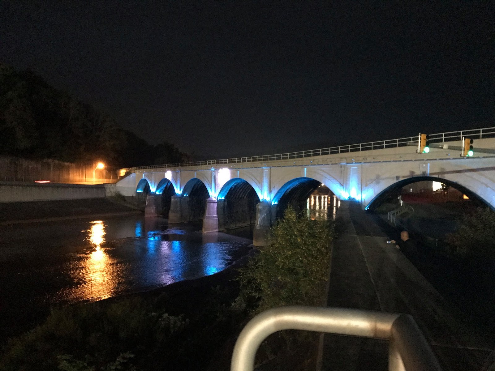 Industrial History NS/Penn Bridge over Conemaugh River in Johnstown, PA