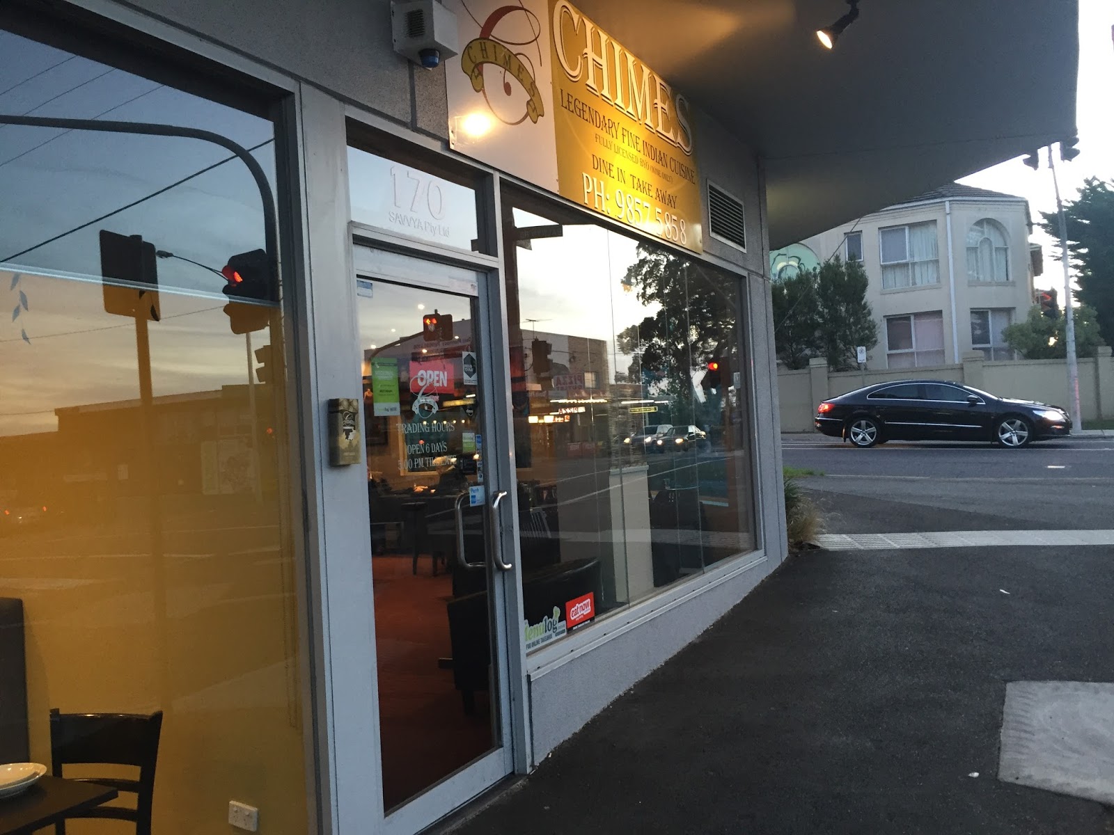 Pure Russell Chimes Indian Restaurant, Balwyn