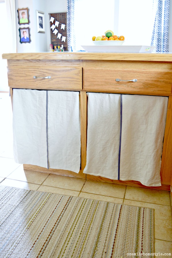 Adding Farmhouse Charm to Ugly Kitchen