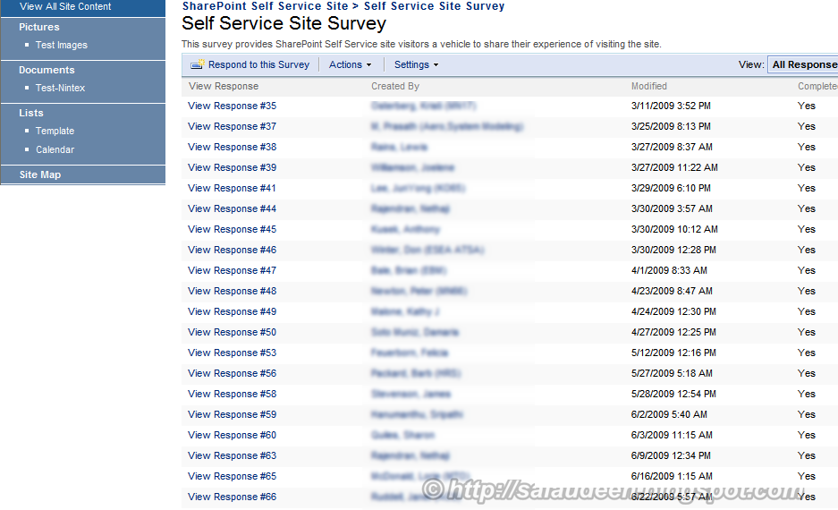 sharepoint survey remove all responses sharepoint survey remove all responses