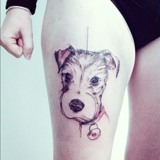 Este adorável esboço estilo de trabalho